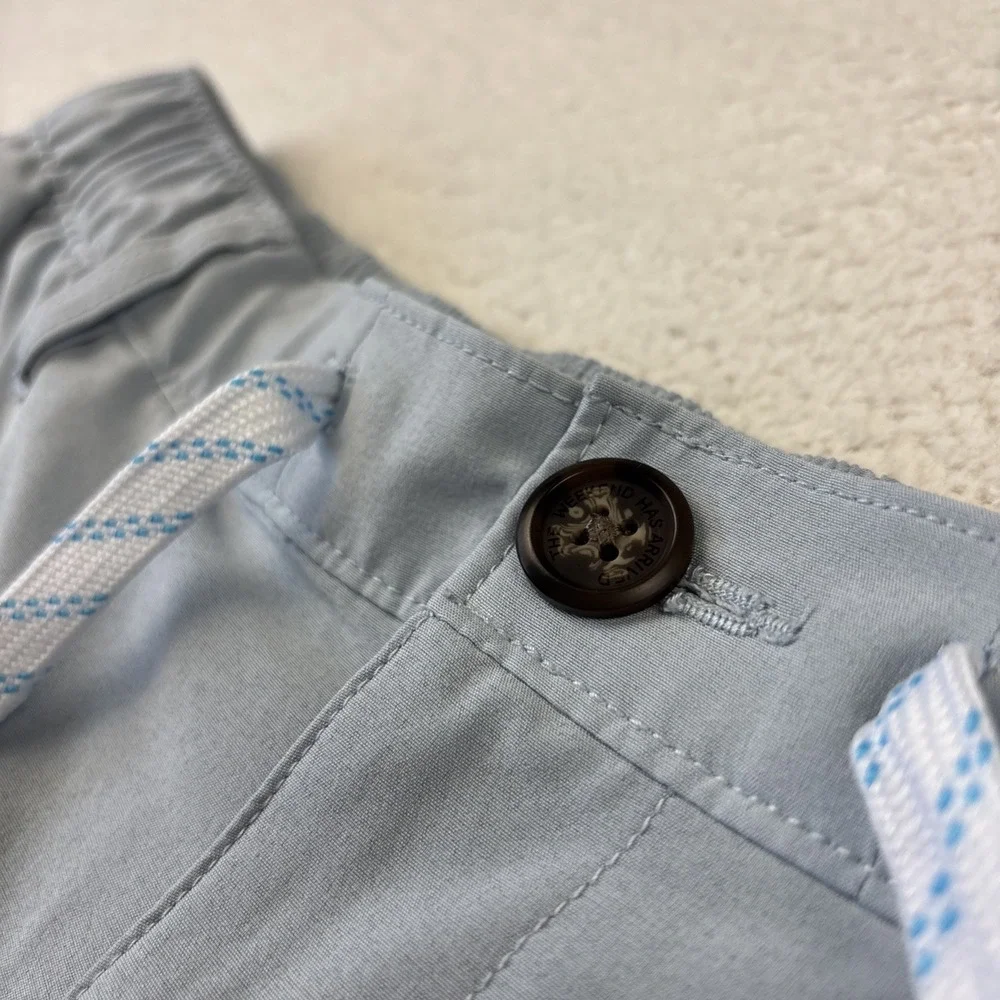 CHUBBIES 'Everywear Performance Shorts' Mens Large Blue Gray 6